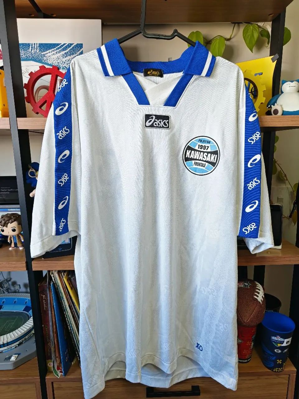Camiseta Camisa Kawasaki Frontale de treino Tamanho G Asics