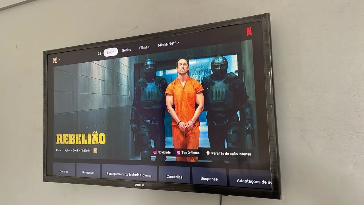 Smart TV Samsung - 32 polegadas. - Foto 2