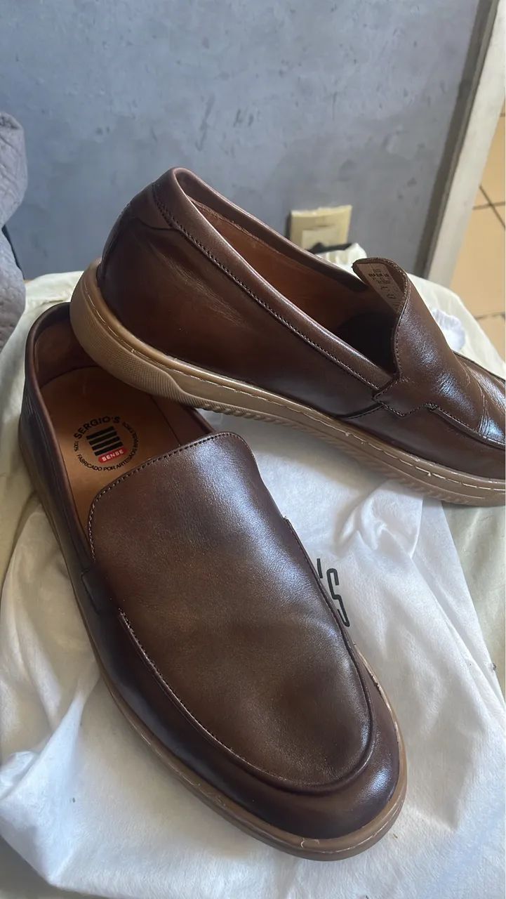 Sapato de couro Sérgio?s