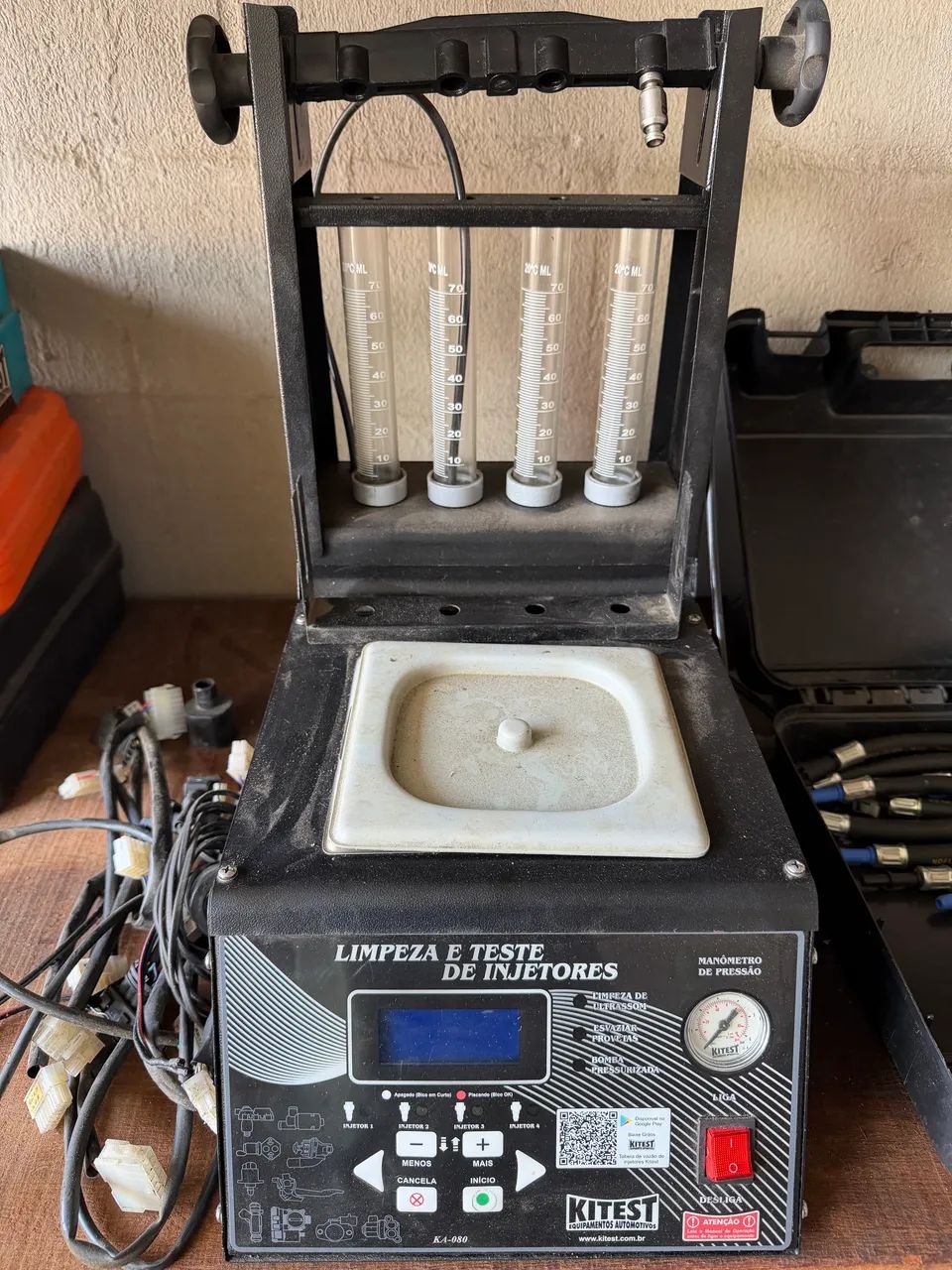 Máquina de bater bicos 