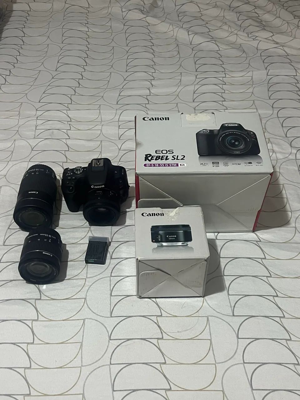 Cânon Sl2 nova com lentes dslr - Foto 3