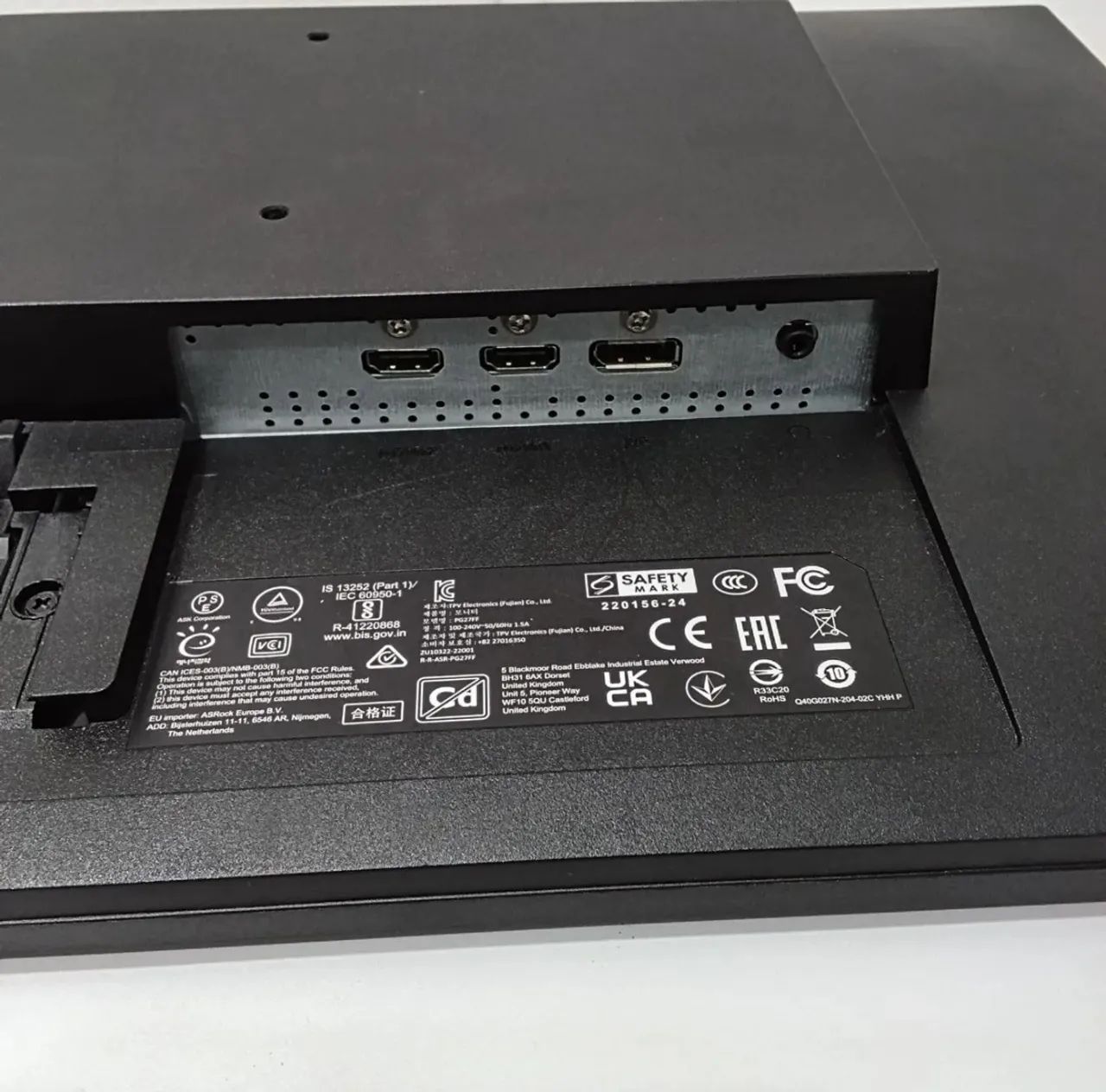 Monitor Asrock 27 Phanton Game 165hz Full Hd  - Foto 4