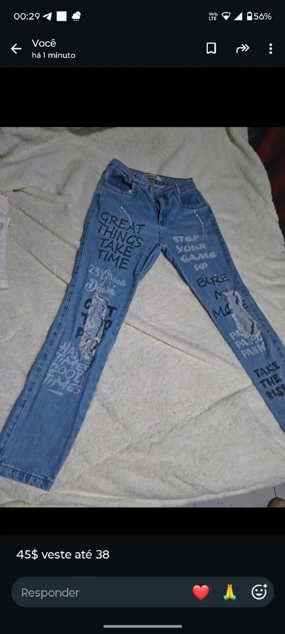 Calça Jeans Desapego 