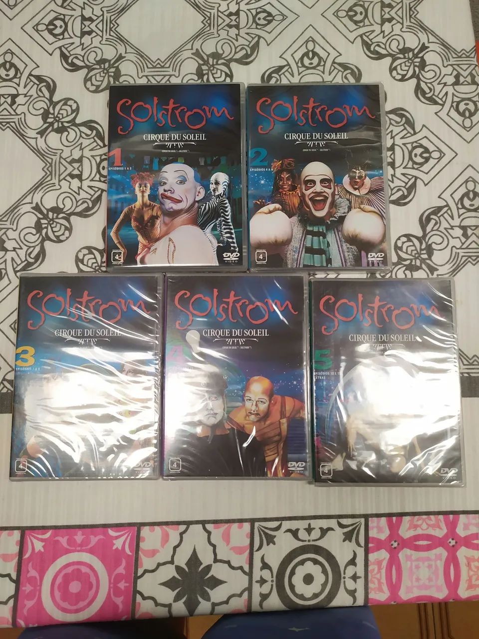 Cirque Du Soleil Solstrom Dvd box set completo circo de sole - Foto 2