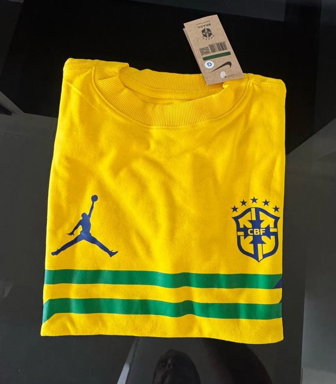 Camisa oversized suedine Jordan Brasil  - Foto 2