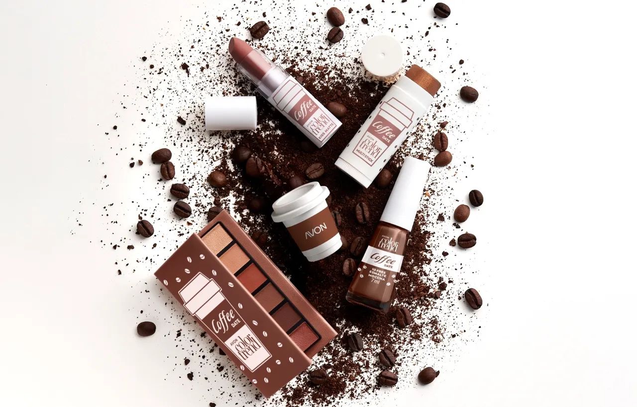 Paleta de sombras neutras avon coffe  - Foto 3