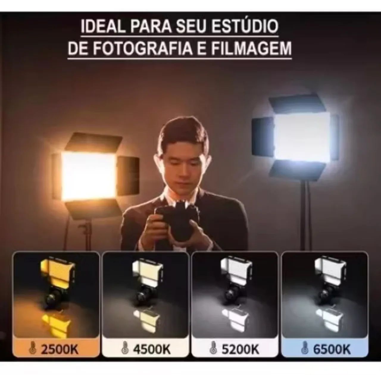 VENDO LUZ DE LED 18 polegadas  - Foto 2
