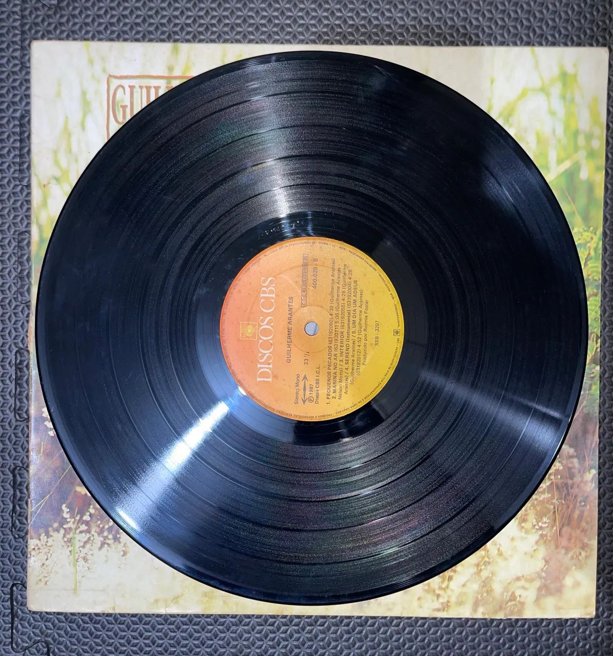 LP Guilherme Arantes - 1987 - Original CBS - Vinil - Foto 2