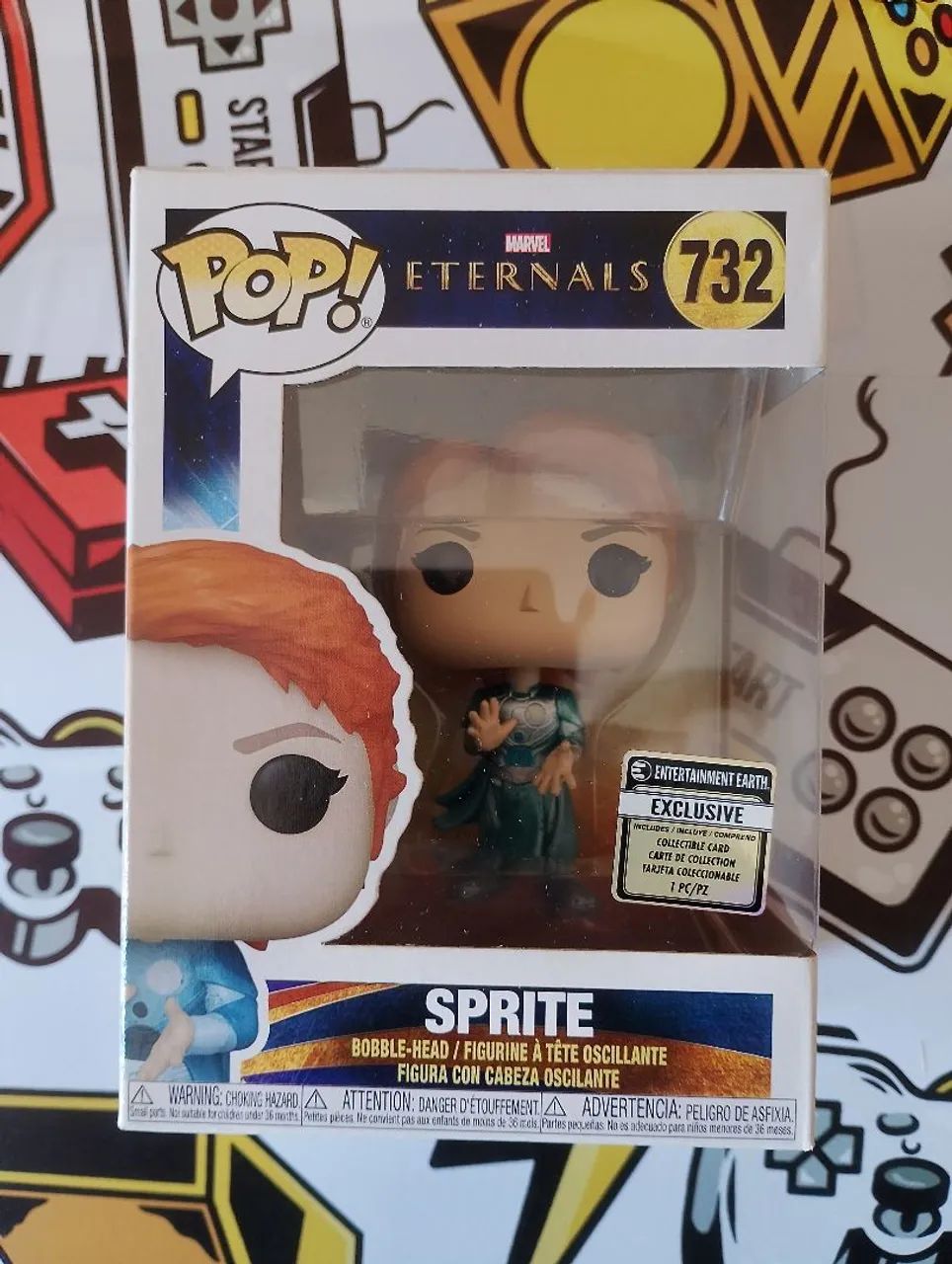 Boneco Pop Funk Sprinte Eternals Marvel N 732 faço Olx pay  - Foto 2