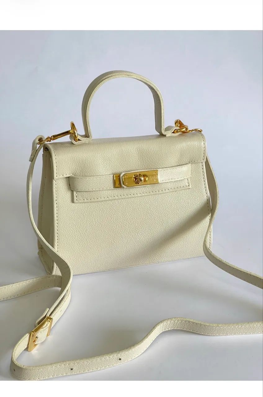 Bolsa 100% couro modelo Hermés - Foto 3