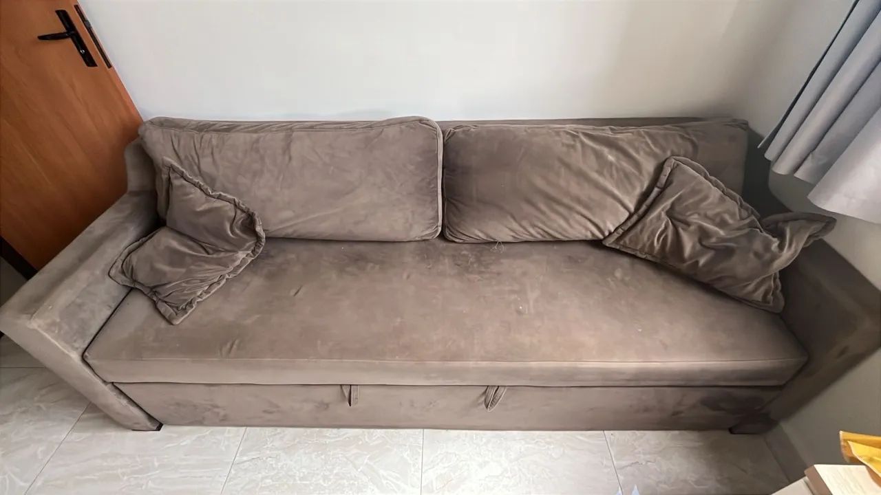 Sofá Cama Retrátil/Extensível em Excelente Estado - Foto 4