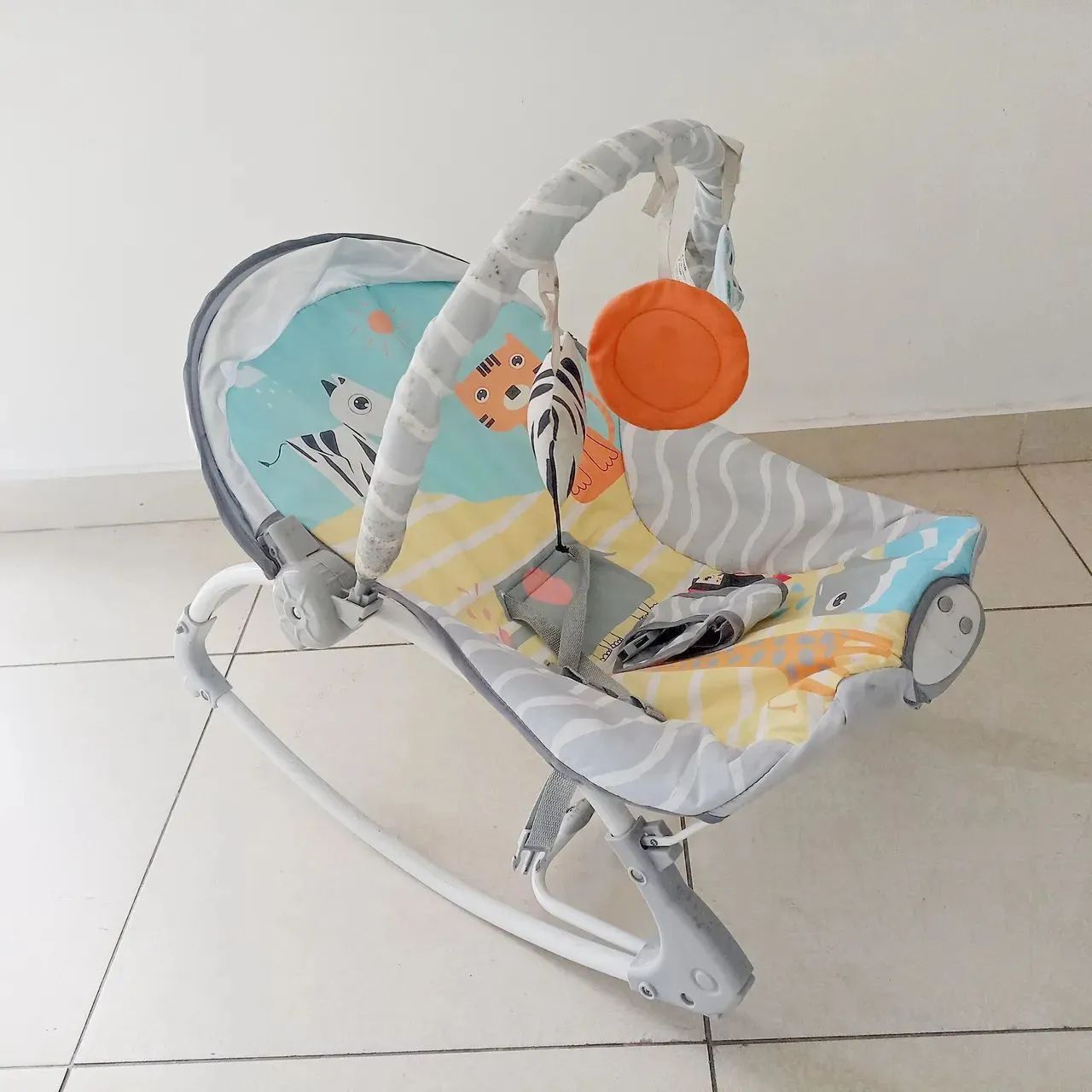 Cadeirinha bebê balanço musical - Dican - Foto 2