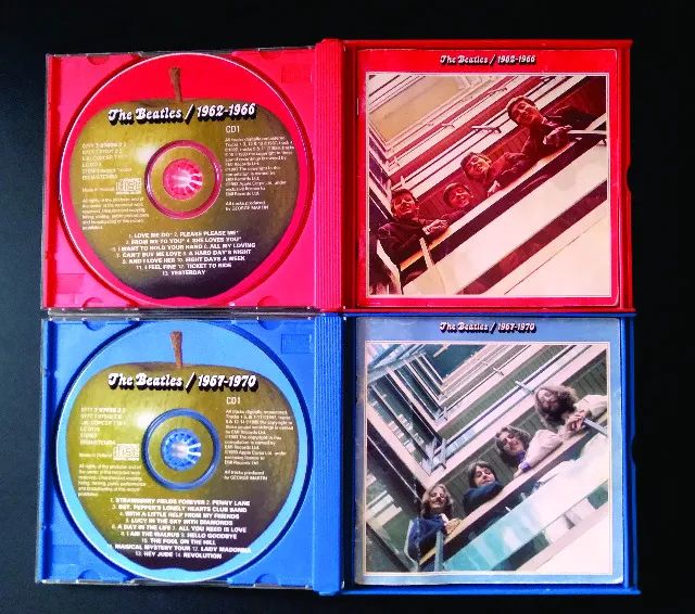 CD The Beatles Box 1962-1966 e 1967-1970 excelente estado - Foto 3