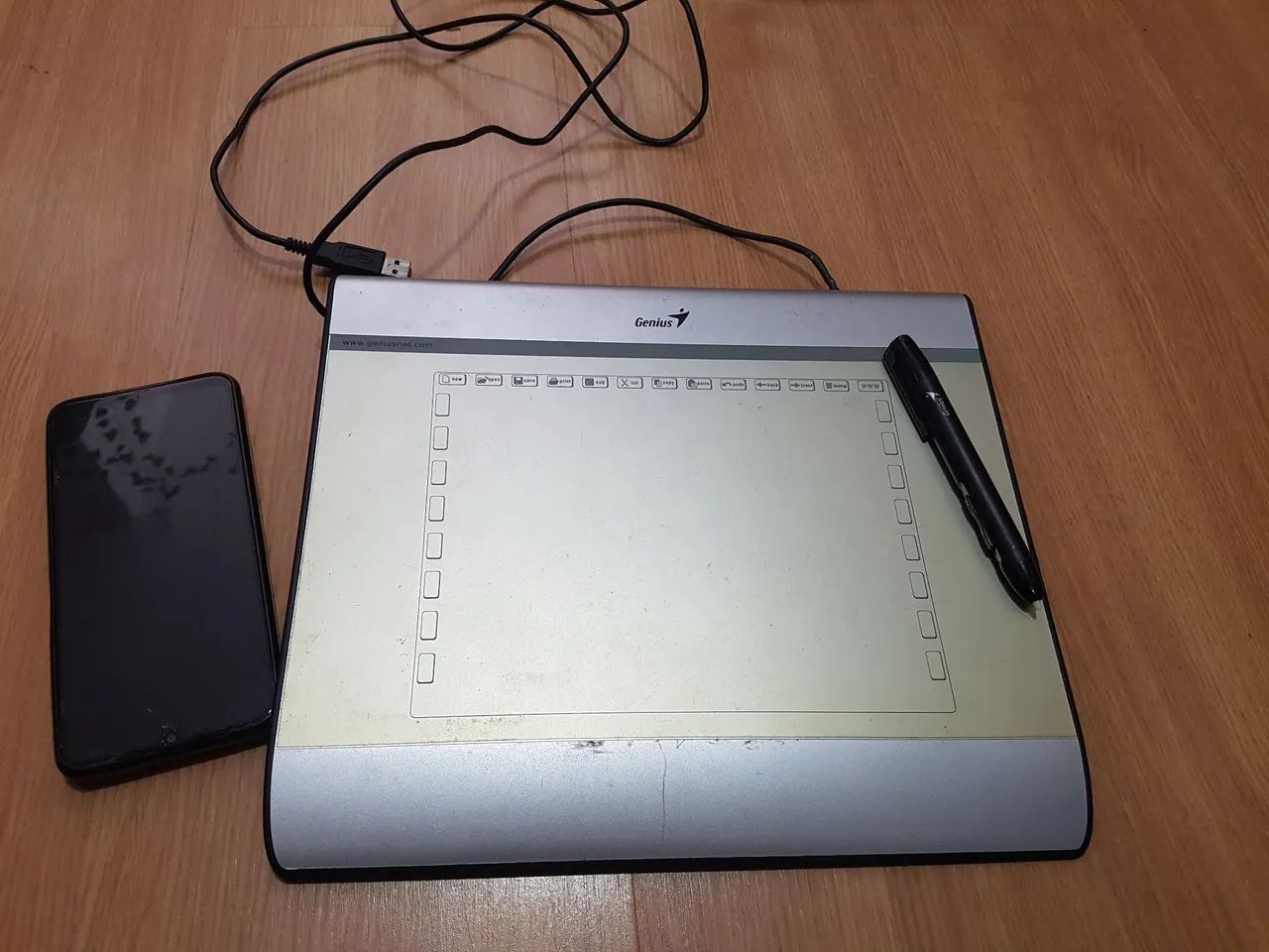 Mesa digitalizadora mousepen i608 (funciona perfeito) - Foto 5
