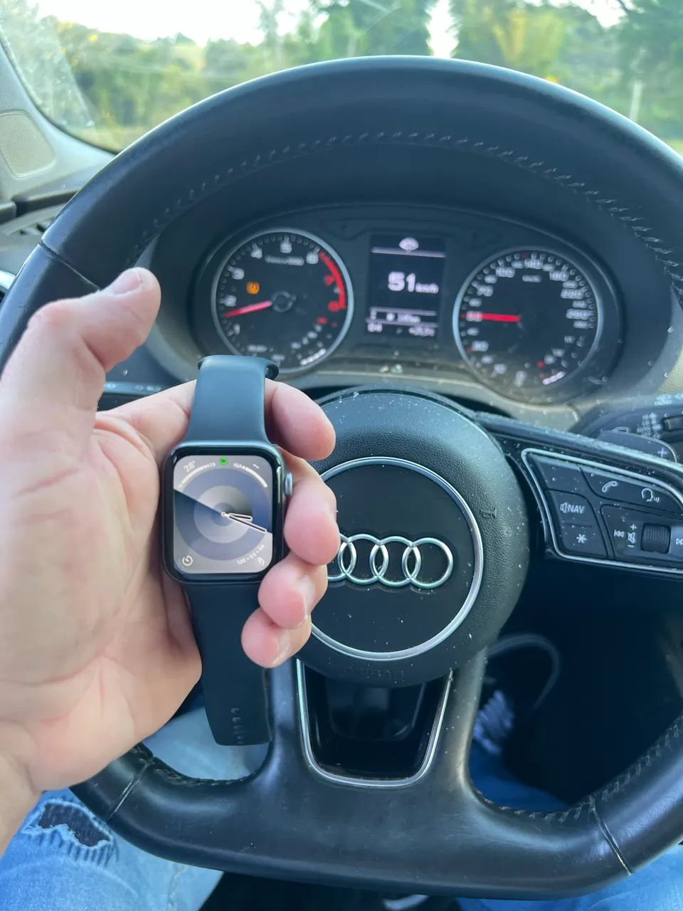 Watch Apple série 4 / 44mm alumínio perfeito estado  - Foto 2