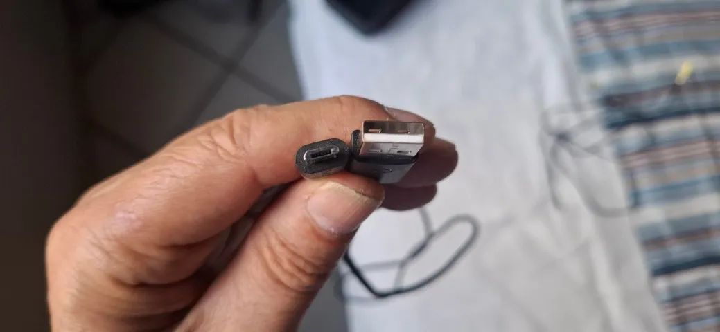 Cabo USB macho para USB macho, micro (V8), turbo 30 watts, marca gold,  - Foto 4