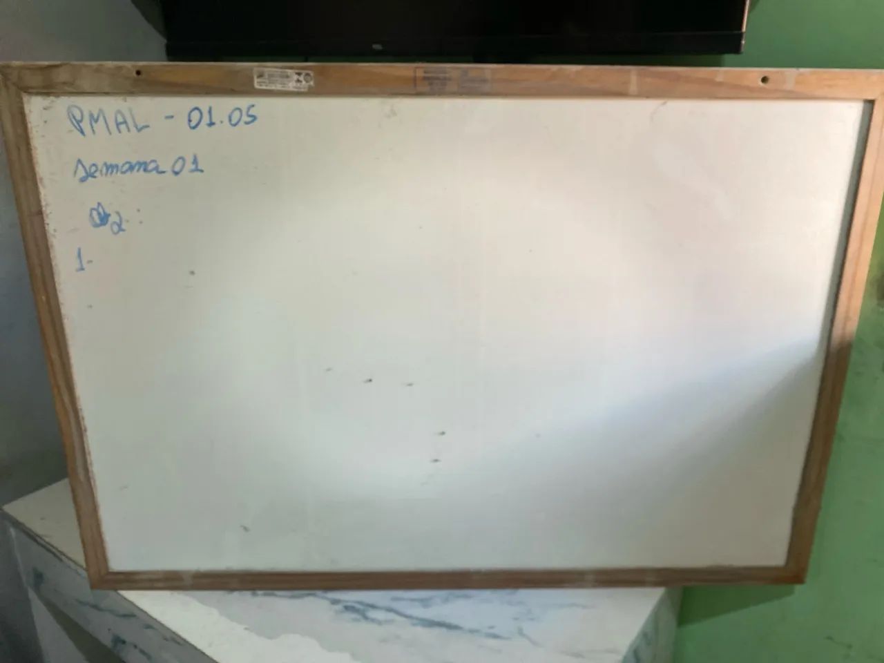 Quadro em branco 90x60 cm