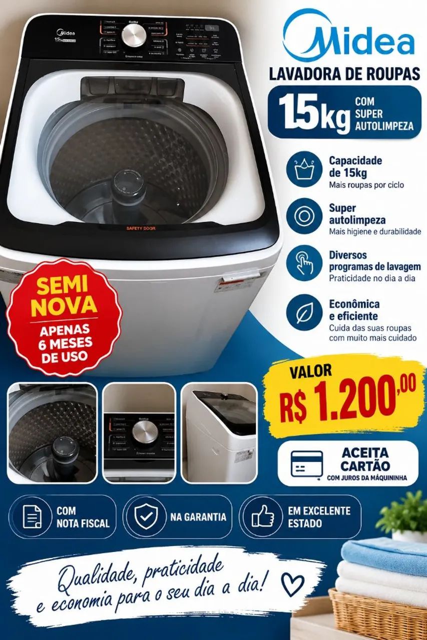 Máquina de lavar 