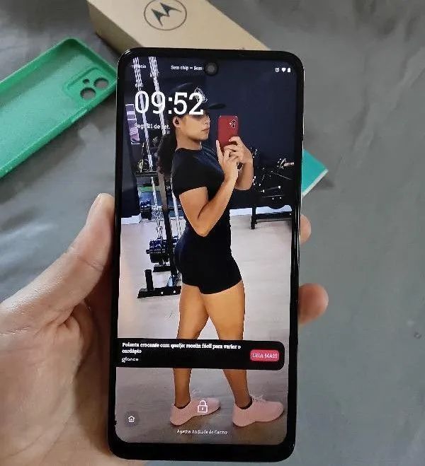 Moto G54 menta 256Gb, 5g, com acessórios  - Foto 3