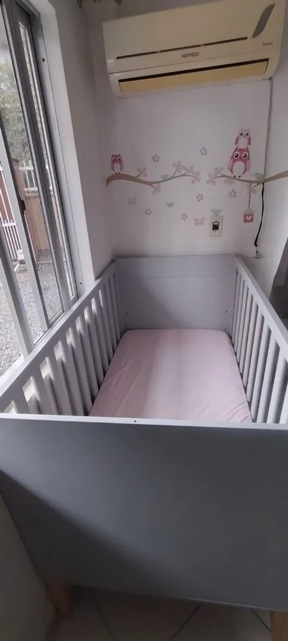 Ber ço Infantil com colchão  - Foto 2