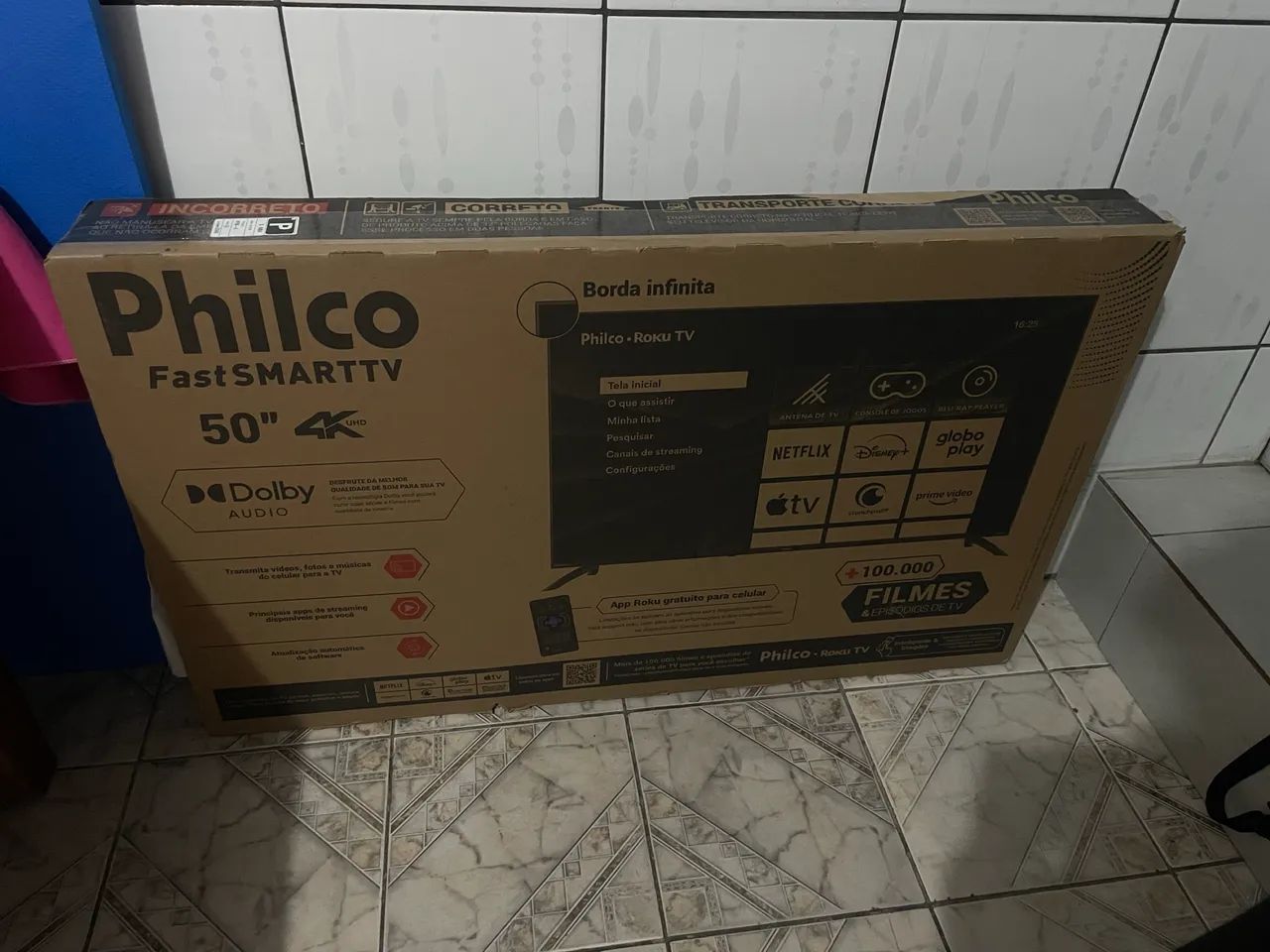 Tv philco 50 pol 4k