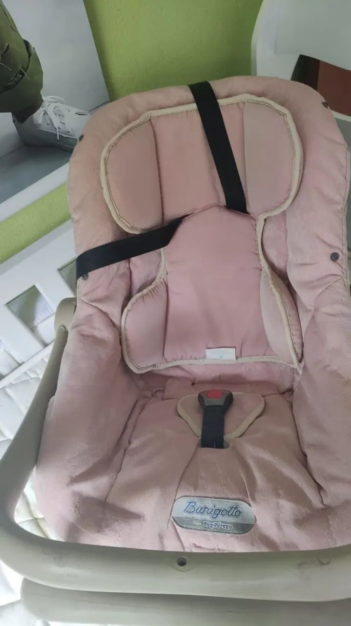 Bebê conforto com base para automóvel/ Burigotto  - Foto 2