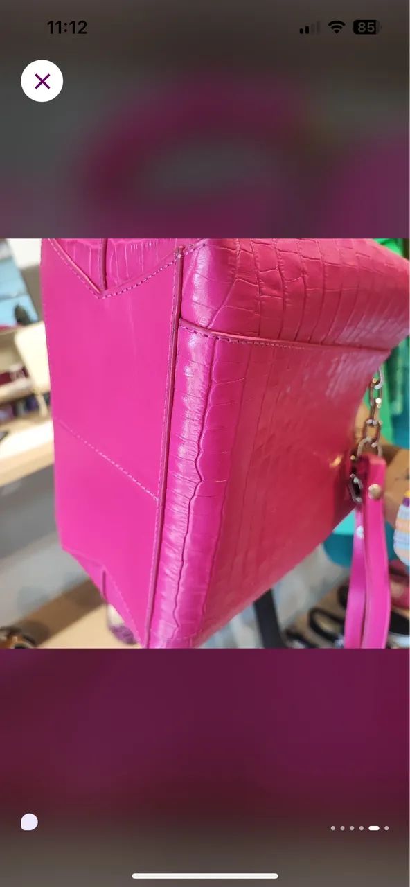 Bolsa Schutz rosa  - Foto 4