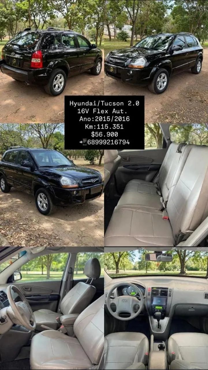 Hyundai Tucson 2.0 16V Flex Aut. 2016 - Foto 4