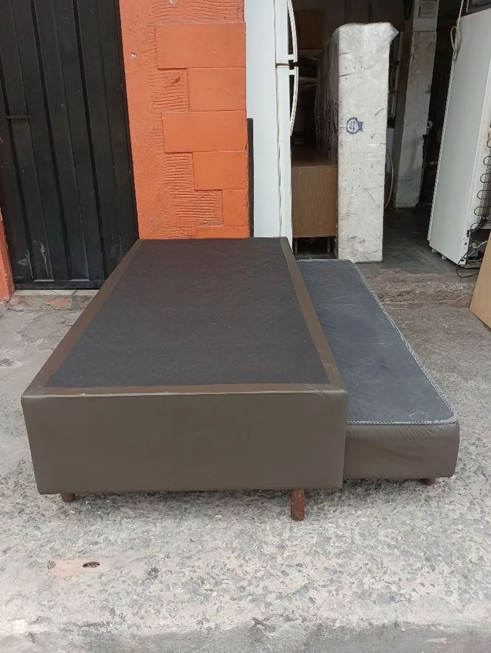 Cama De Solteiro Com Auxiliar Semi nova !! - Foto 4