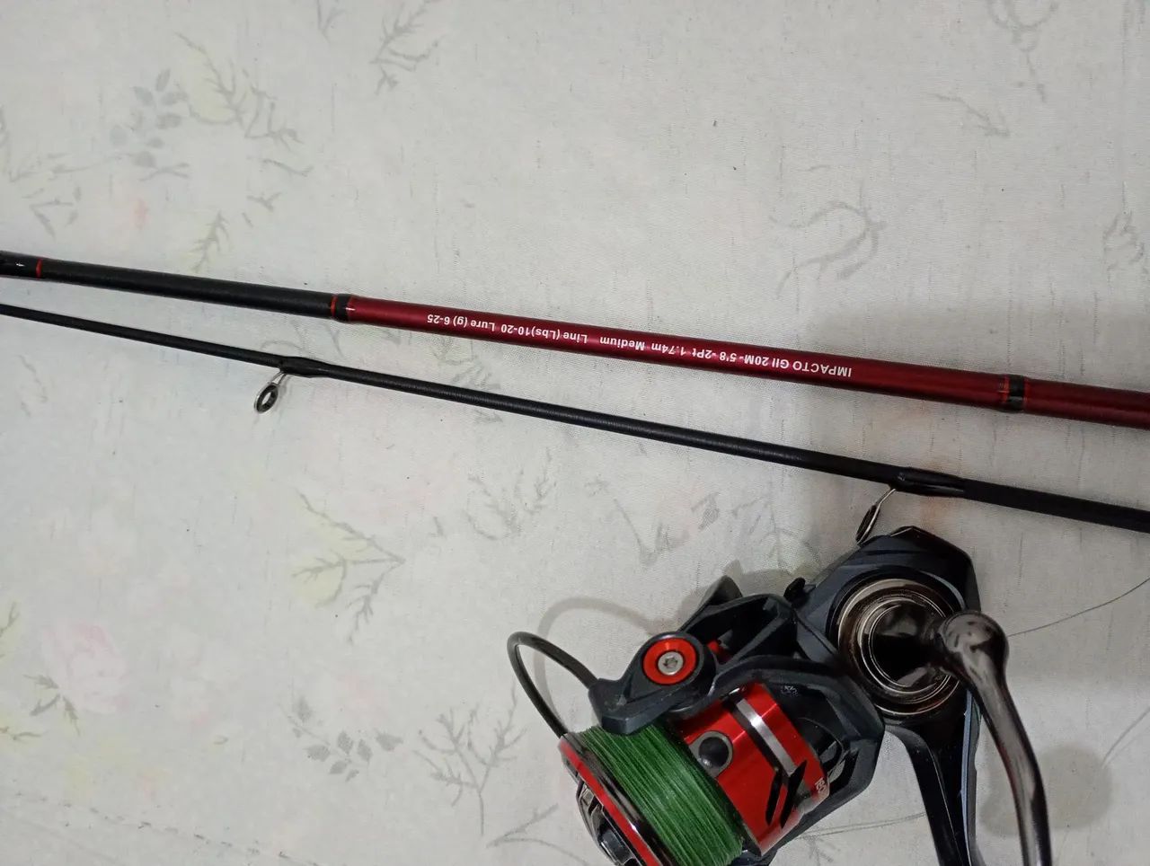 Vara de pesca com molinete  - Foto 3