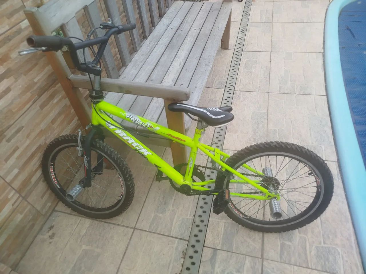 Bicicleta aro 20 bmx com rotor. - Foto 2