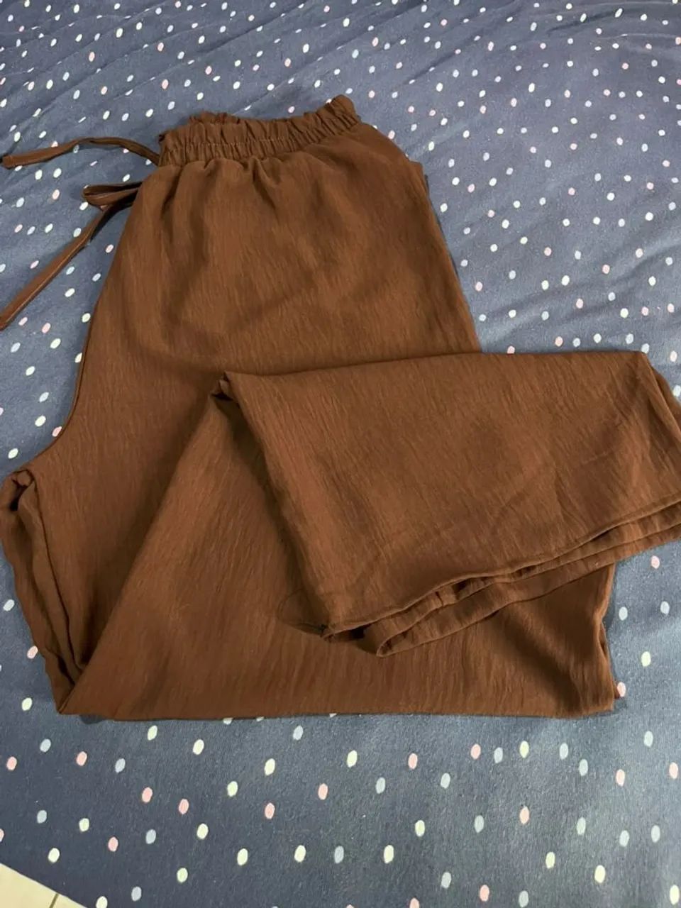 Calça marrom tam G2 - Foto 3