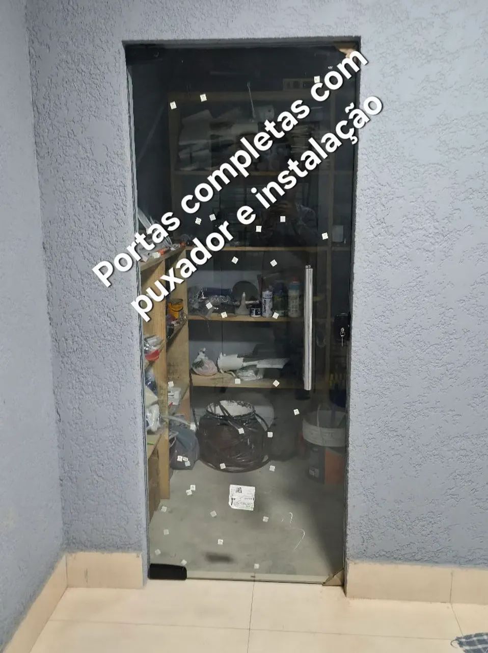 Porta de vidro promoção 