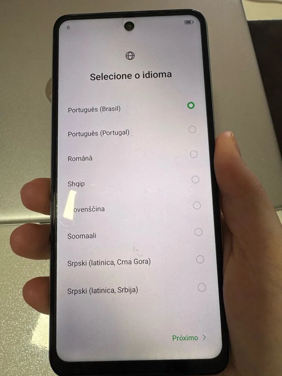 Vendo celular menos da metade do preço em estado de novo - Foto 5