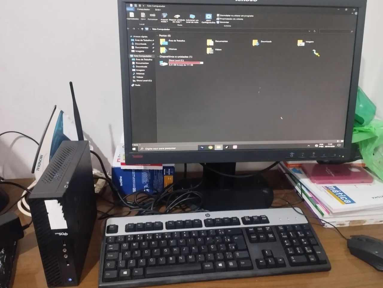 Vendo um computador de mesa completo 
