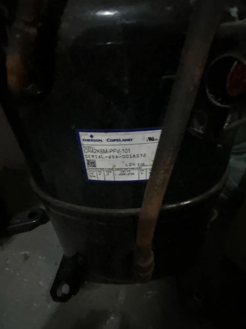 Compressor Copeland 3.5hp 220v mono r22