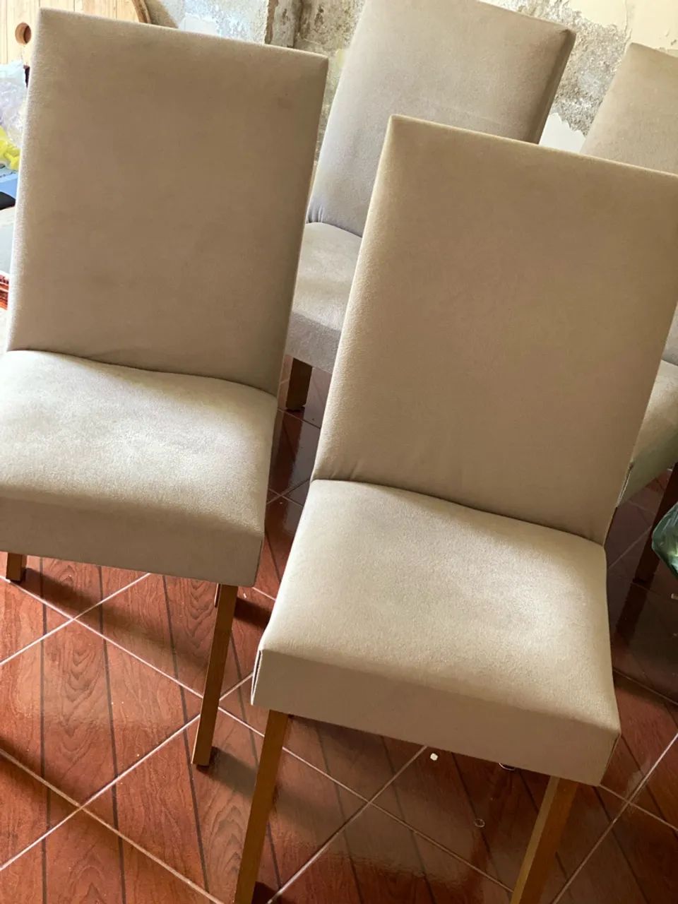 Cadeira estofada sala jantar - Foto 4