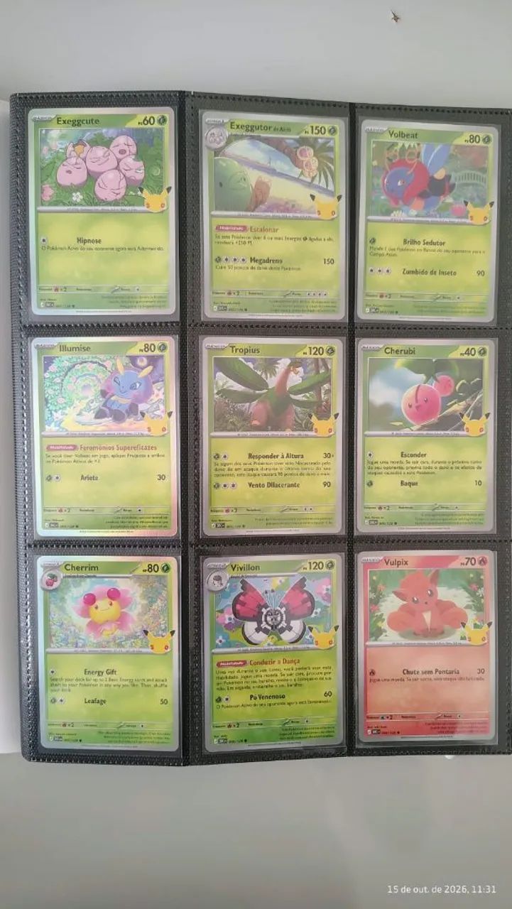 Cartas Pokémon 30 anos - Foto 2