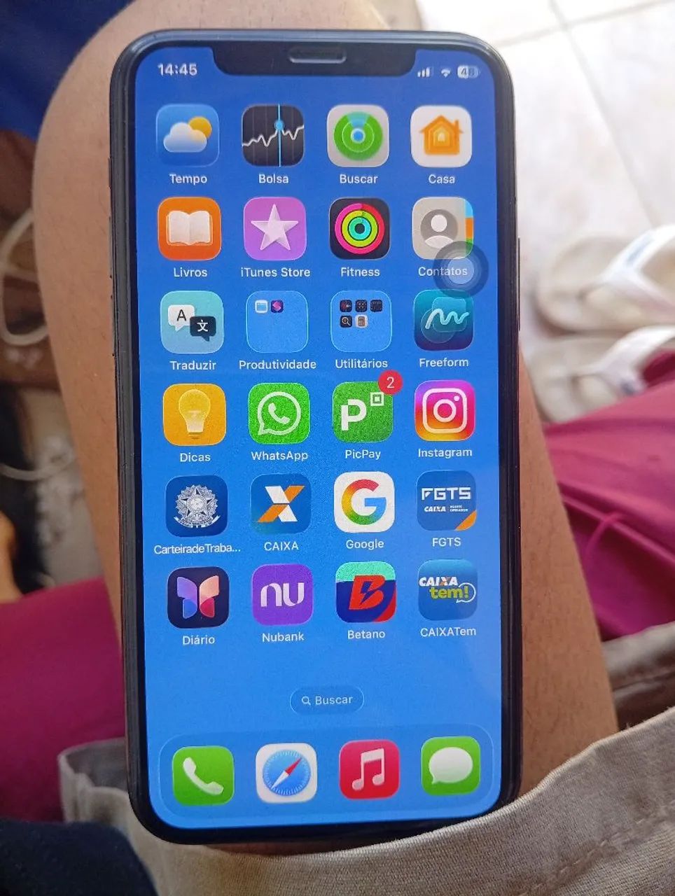 iPhone 11 pro novo 256gb, saúde da bateria 100 - Celulares e