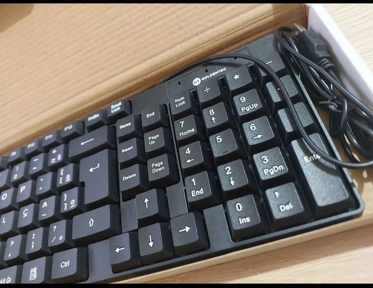 Teclado Slim com Fio 950 ABNT2 | GT - Foto 4