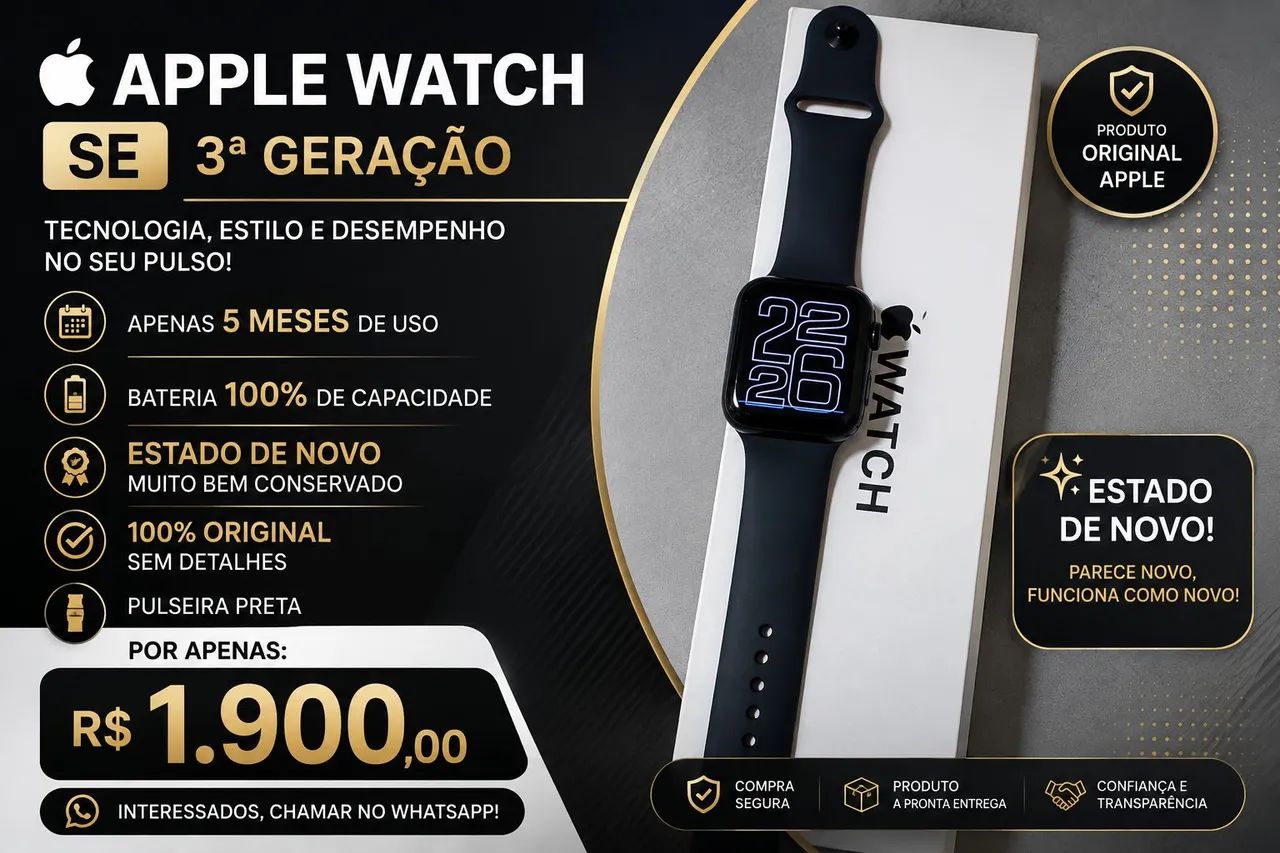 Apple watch SE 3 geração 44mm