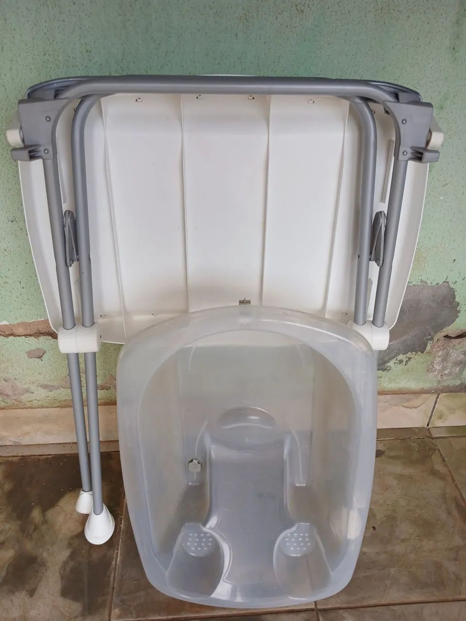 Banheira com suporte e trocador - Foto 4