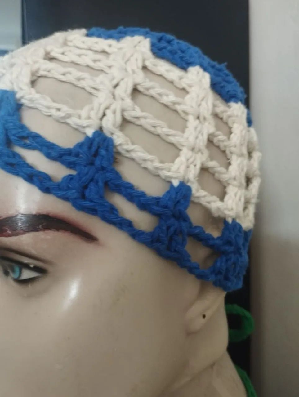 Headpeace (toca de crochê) - Foto 4