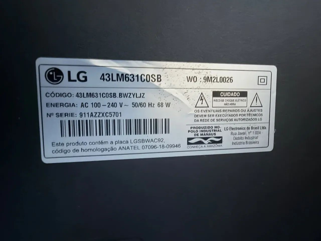 Smart TV LG 43 Polegadas  - Foto 5