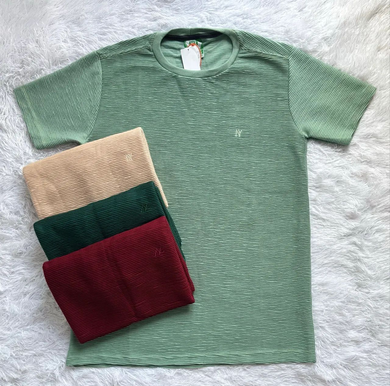 Camisa Texturizada Premium 
