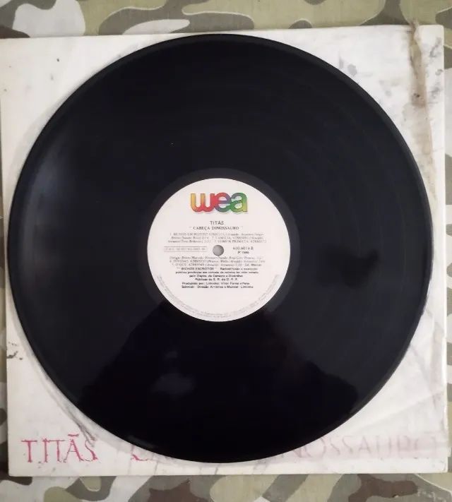 LP Vinil Titãs - Cabeça Dinossauro (1986) EX/VG+ - Foto 5