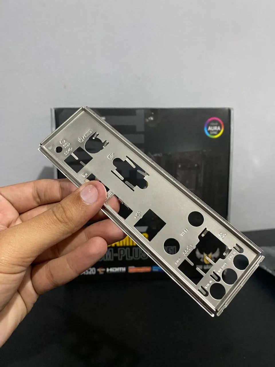 Placa mãe ASUS tuf gaming A520m Plus WIFI - Foto 3