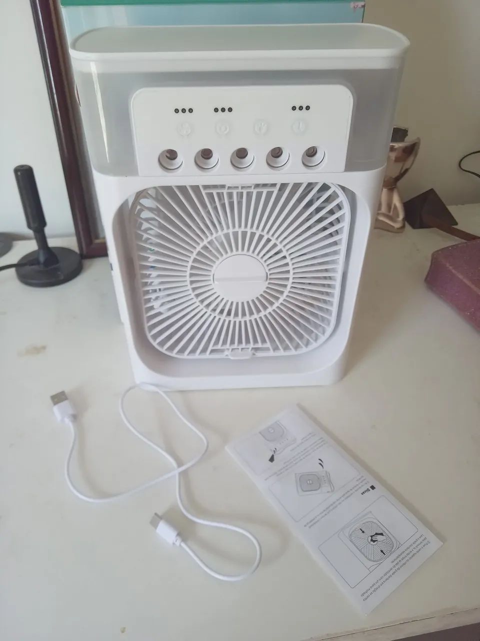 Umidificador/ mini ventilador - Foto 2