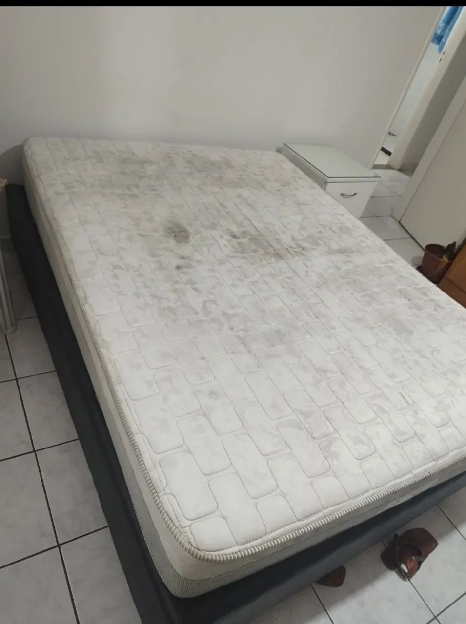 Colchão e base box de casal  - Foto 2