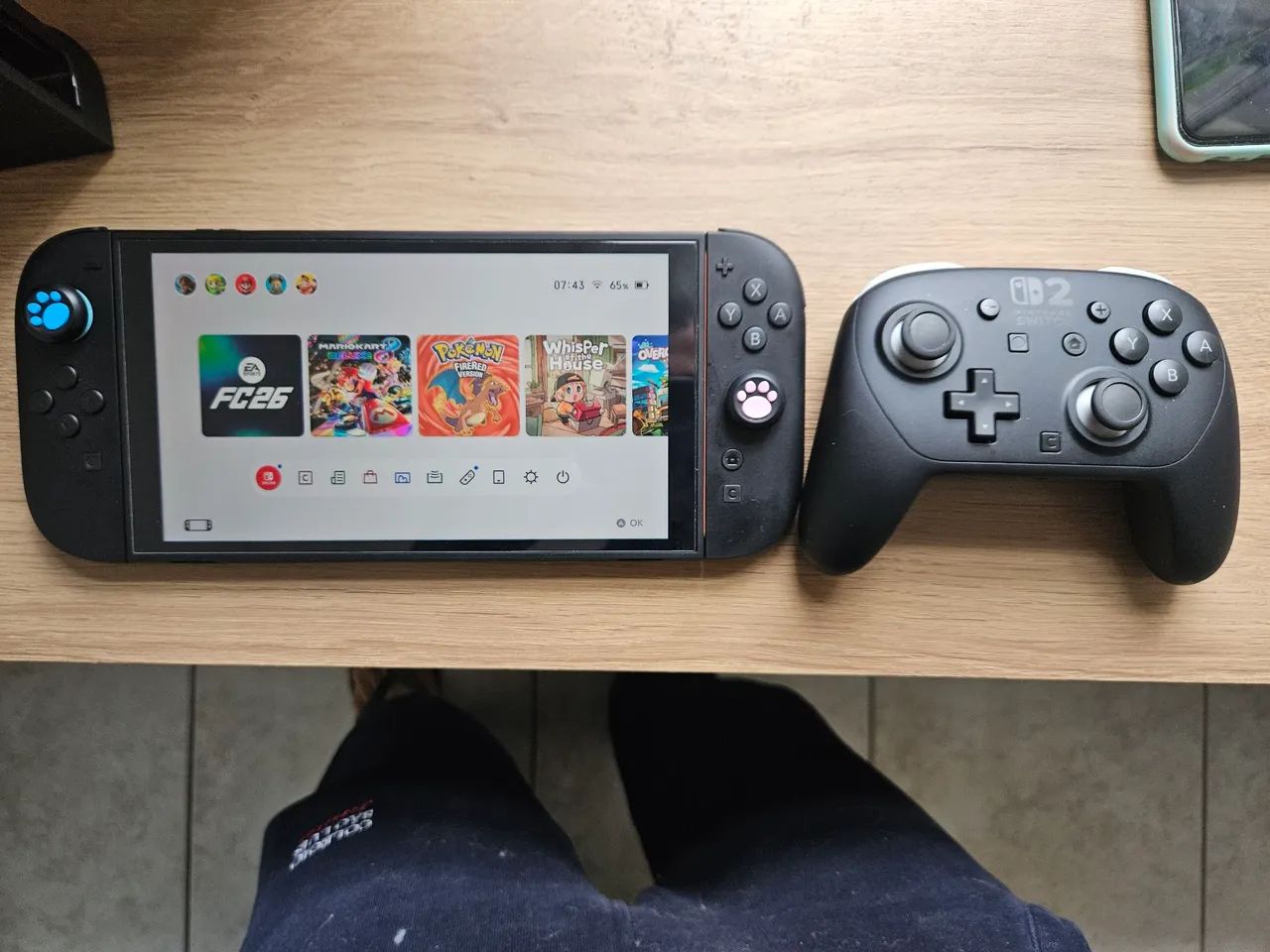 Nintendo Switch 2 + Pro Controller + 5 Jogos. Estado Excelente! - Foto 2